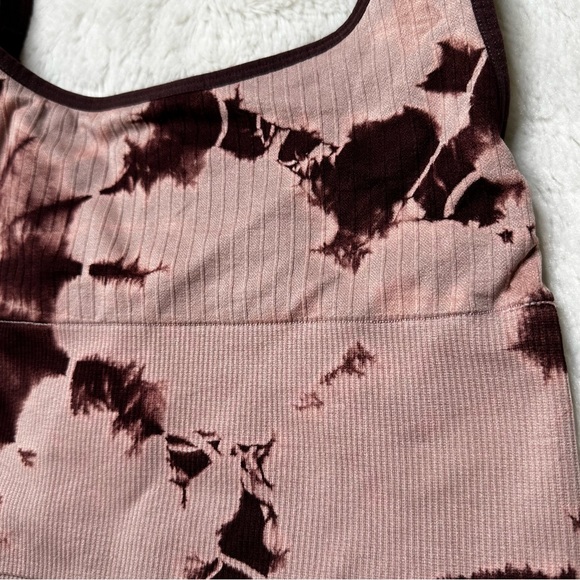 PINK VS Active Tie Dye Seamless Scoop Neck Lightly Lined Sports Bra Women’s S - Picture 5 of 11